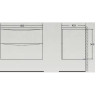 Тумба BELBAGNO ACQUA ACQUA-800-2C-SO-PS