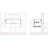 Тумба Cemento Grigio 60 см BELBAGNO KRAFT KRAFT-600-2C-SO-CG